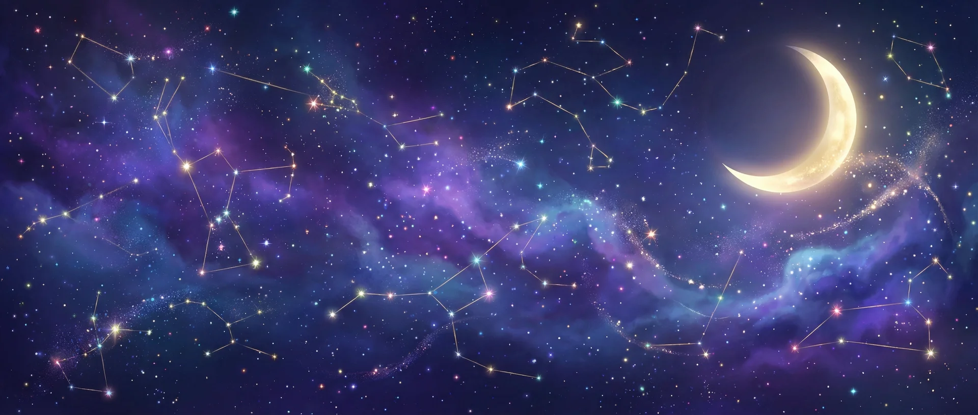 星空背景 - 魅影视频tv | 每日星座运势与塔罗占卜